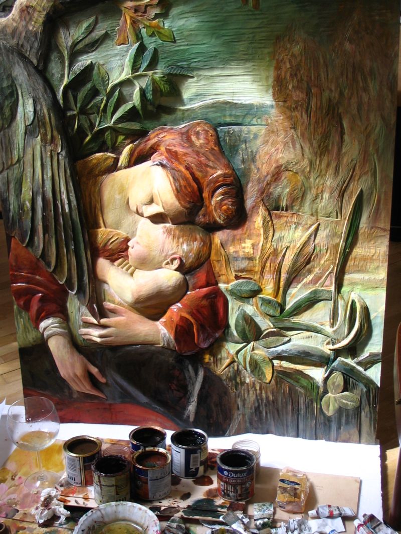 Wnętrze kościoła w Juszczynie